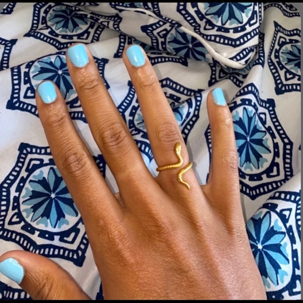 Gold Snake Ring